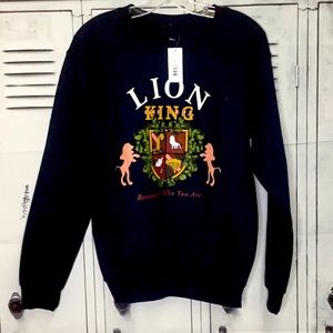 Nwts Lion king sweatshirt